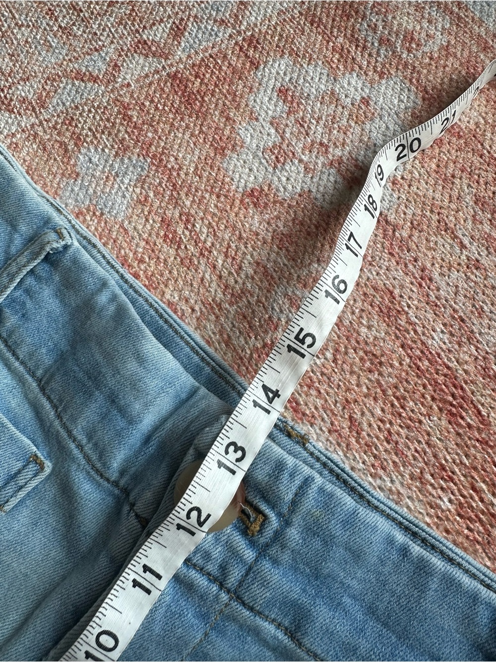 Anthropologie Maeve the Colette wide leg cropped jean light wash size 34 - Picture 9 of 10
